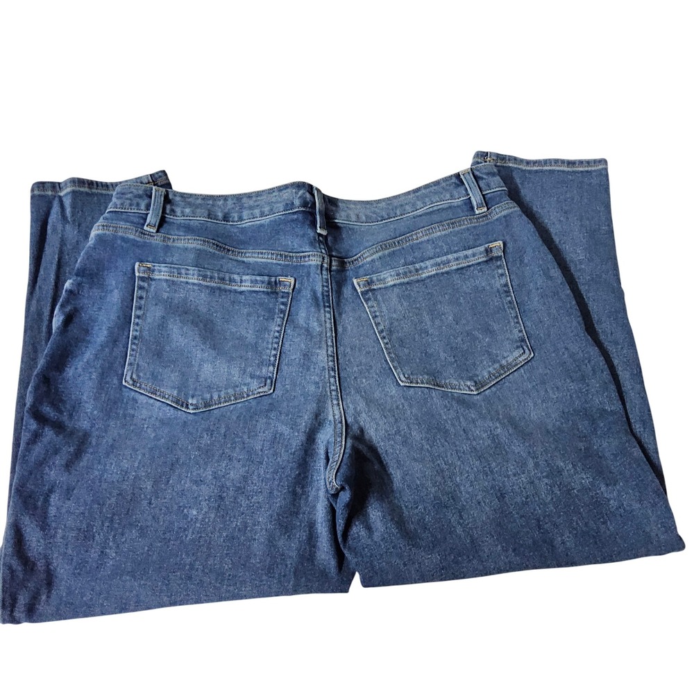 Lane Bryant Signature Fit Flex Magic‎ Waistband Mid Rise Boyfriend Jeans 18 - Picture 8 of 13